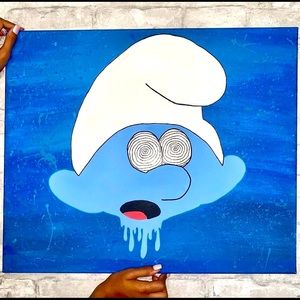 1 of 1 Original Hand painted Art on Canvas 20x24